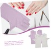 Baluue Nail Uv-resistant Manicure Gloves Gel Nail Lamp Protection and
