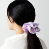 Philimili Fili Milli x Lisle Scrunchy Hair Band Black/Purple (2