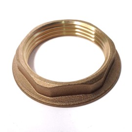 1 1/4 inches BSP Flanged Basin Waste Brass Backnut