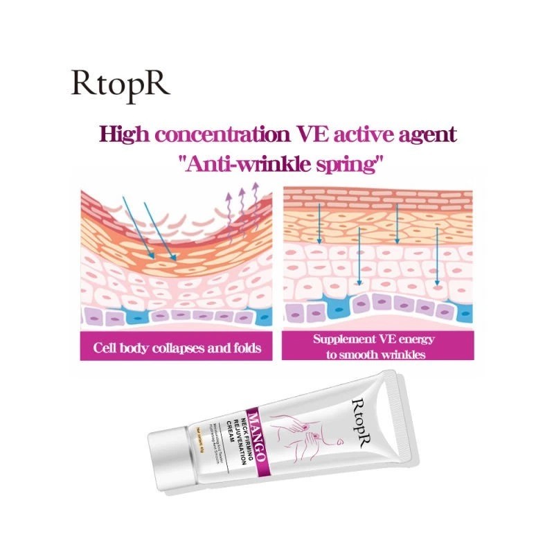 Rtopr Neck Firming Cream Anti Wrinkle Repair Elasticity Lifting Reversal