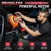 Avhrit Cordless Car Buffer Polisher kit w/ 2x2000mAh 21V Batteries,