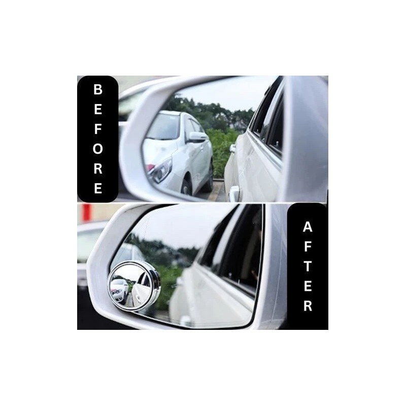 Unbranded Blind Spot Mirror for 360° View on the Road