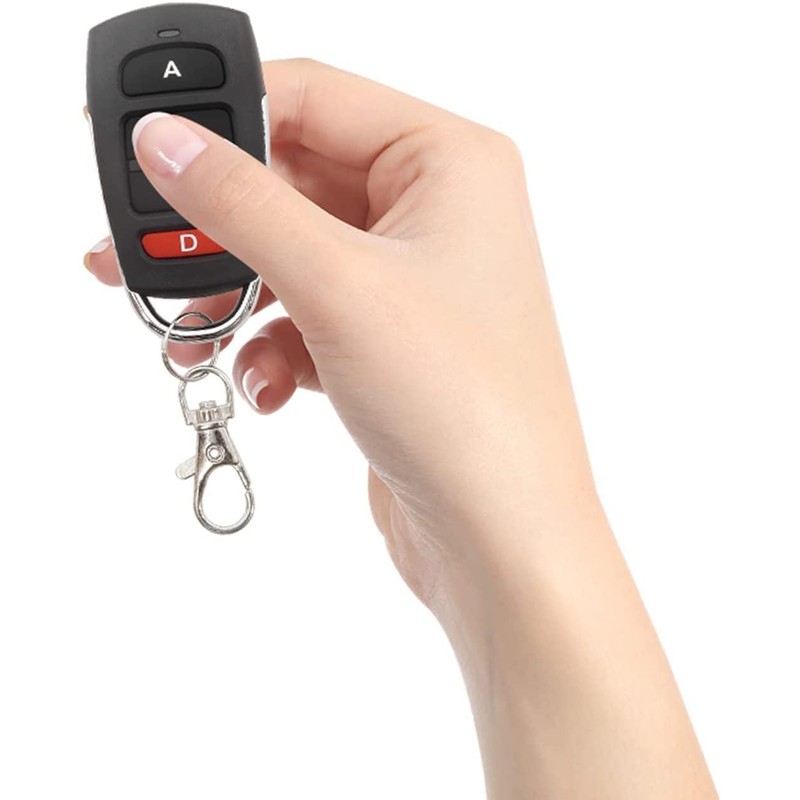 QIACHIP 433.92Mhz Universal Wireless Copy Remote Control Duplicator Keychain RF