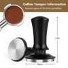 Attsky 58mm Espresso Tamper, Coffee Tamper for Espresso Machine, Espresso