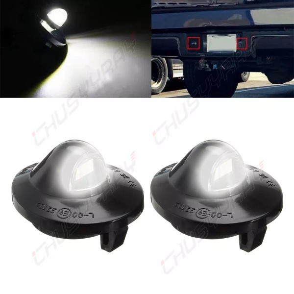CHUSYYRAY LED License Plate Light Lamp Assembly Replacement For 1990-1996