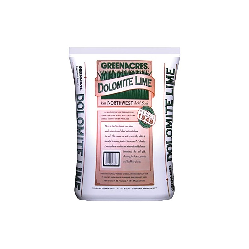 WAUPACA NORTHWOODS WGM54331 Dolomite Lime Soil Amendment, 40 lb