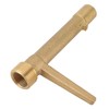 Quick Coupler Valve Key G3/4 Brass Efficient Garden Hose Underground