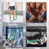J Bryant Pull Up Assistance Resistance Bands Handles, Unique Wooden