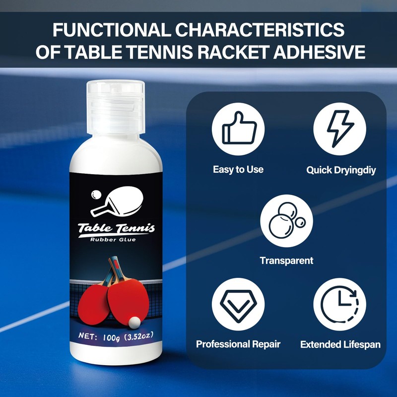 GDDP 200ml Table Tennis Glue, Ping Pong Paddle Adhesive for