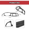 JeCar for Challenger Carbon Fiber Interior Center Console Trim Kit