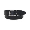 Lacoste 82575 Men's Genuine Leather Belt [01] Black, 01: Black