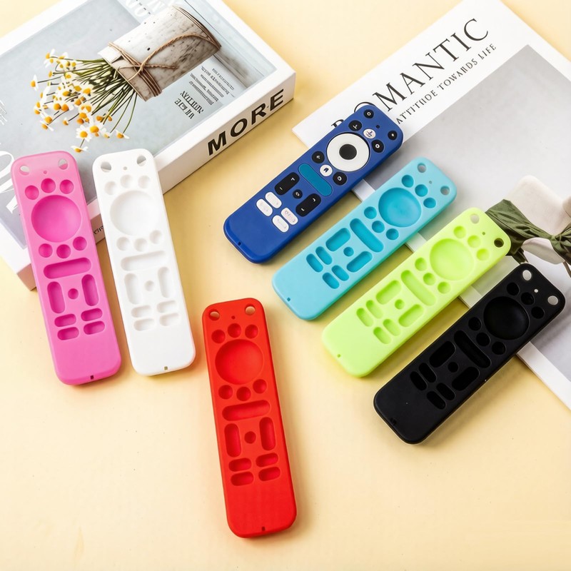 Remote Case for Google TV Remote, Lightweight Anti-Slip Skin-Friendly Silicone