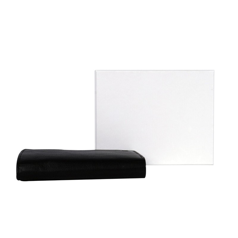 M-Collection Unisex - Adult Milia Scheintasche (HF) Wallets Black Schwarz