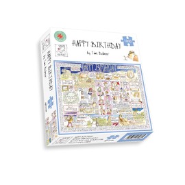 Tim Bulmer 1000 Piece Adult Happy Birthday Large Jigsaw Puzzle 66 x 50 cm Sophisticated to Complete but Fun and Humorous