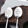 His and Her Coffee Spoons Gifts for Boyfriend Valentines Day