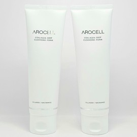 레이지니 1+1 Arocell Collagen Deep Cleansing Foam 120ml Skin Elasticity Pore Care Oil Control Exfoliation