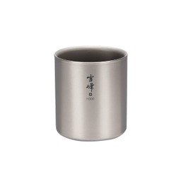 Snow Peak Titanium Double Wall Stacking Mug H450