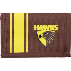 AFL Hawthorn Hawks GT Club Logo Wallet, 13 x 8.5cm