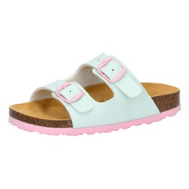 Lico Unisex Children's Bioline Kids Mules, Turquoise pink, 31 EU