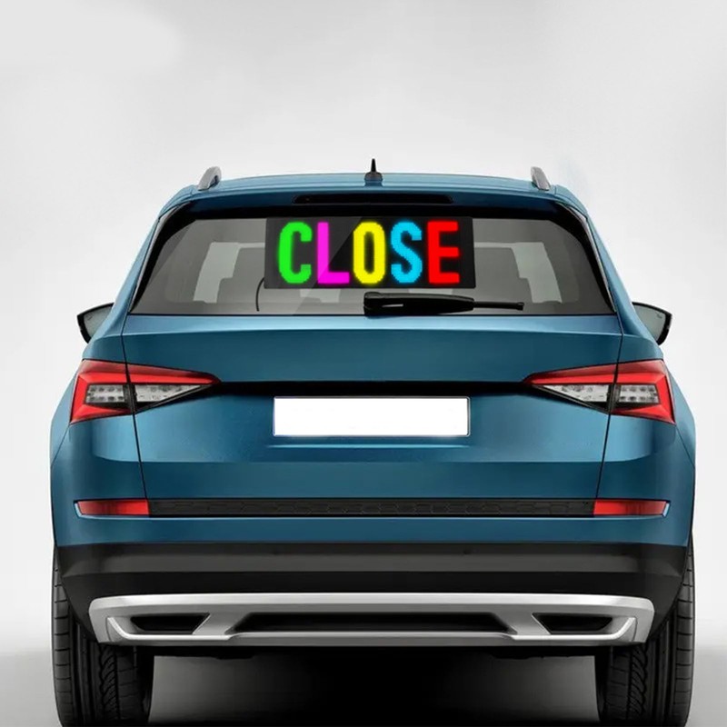 Programmable Scrolling LED Sign Bluetooth App Control LED Car Sign