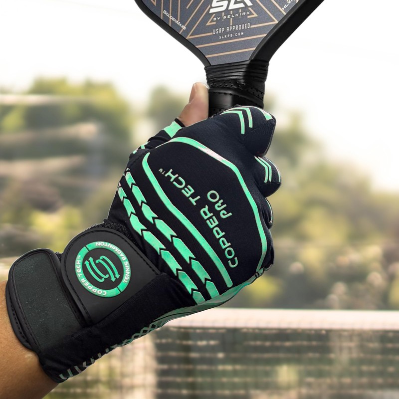 Copper Tech Pro Pickleball Gloves for Men & Women |
