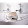 Joseph Joseph Bathroom Slim, Compact, Space Saving Soap Dish Holder,