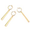 One Piece Zoro Earrings Gold Clip on Anime Earrings Cosplay