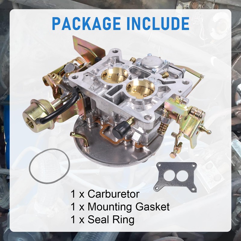 RADHLBNIU 2 Barrel Carburetor Compatible with Ford Mustang 289 302