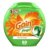 Gain Island Fresh Laundry Detergent 60 Count OxiBoost Febreze Pacs