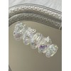 Clear Nocturne Handmade Nail Tips - Point / 클리어녹턴 수제네일팁