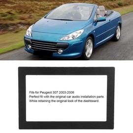 Double DIN Installation Dash Kit 7in Car Stereo Radio Mount Frame Trim Car Player Frame 78 x 102mm Universal Fit for+universal car stereo fascia