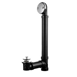 Uni-Green Lift and Turn SCH 40 ABS Bathtub Waste Trim Kit, Fine Thread Drain Plug.