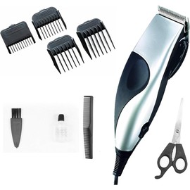 8 in 1 Mens Hair Clipper - Corded, Hair Clippers for Men | DIY Haircuts, Home Hair Cutting | Men’s Head Shaver, Buzz Cut, Fading | Secure Fit Premium Cutting Combs