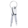 Amaxiu Mini Screwdriver Keychain, 2 Pieces Portable Phillips Flathead Screwdriver