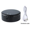 Solar-Powered Mounted Car Air Humidifier - Color: Black