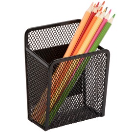 Magnetic Pen Holder - Magnetic Black Mesh Locker Cups, Organizational Supplies, Strong Magnet Storage Marker Pen Pencil Organizer for Refrigerator,Whiteboard,Locker Accessories