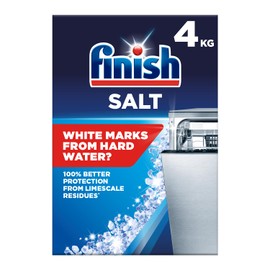 Finish Dishwasher Salt 8.8 Lb. - 4Kg | Improves performance | Softens water | Limescale protection | Fights water spots | 99% purity