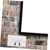 TEHAUX Brush Wall Plate Cable Pass Through for Wall Mount