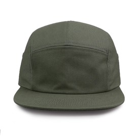 Zsedrut Classic Men’s Snapback Hat Cotton Sun Protection Baseball Caps Adjustable Men Flap Hat for Spring Summer(Dark Olive Green)