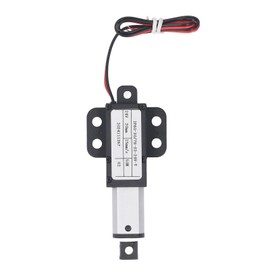 Luocute Mini Linear Actuator, 24V 20mm Stroke 50N Speed 15mm / S with Wing for Sofa Robot TV Desk Cabinet Window, Waterproof Linear Motion Actuator for DIY Projects