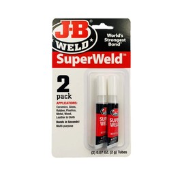 J-B Weld 33102 SuperWeld Glue - 2g Super Glue Tubes
