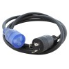 AC WORKS® 8ft 20A 125V NEMA L5-20P to NEMA 5-20R