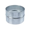 FarBoat 6"/150mm Metal Vent Duct Connector, alvanized Steel Metal, Round