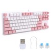 Keyboard Mechanical Gaming 87 Key Mixed Light Computer Supplies for