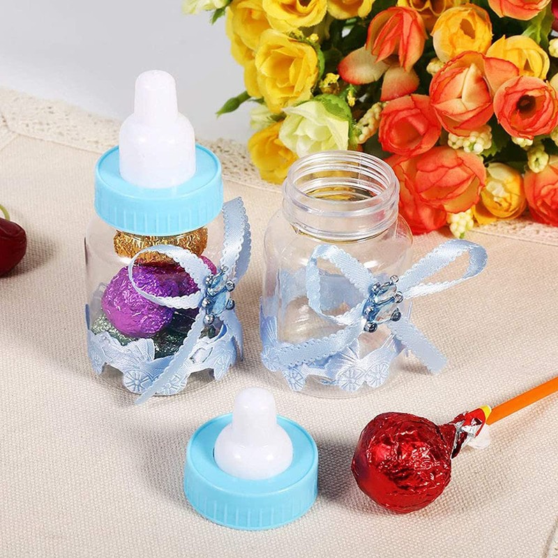 Pack of 12 Candy Bottles, Baby Gift Candy Bottle, Baby