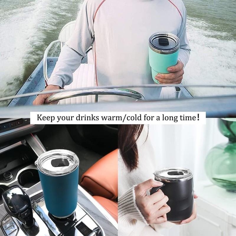 2 Pack 20 oz Magnetic Tumbler Lid with 4 Magnetic