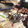 LIXADA Carbon Fishing Reel Crank Replacement Parts Fishing Reel Handle