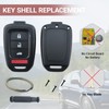 No Cutting Required Key Fob Case Shell fit for Honda