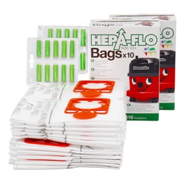Reliapart GENUINE Numatic Henry Hetty Hepa-Flo SMS Dust (20 Bags + 20 Fresheners) NVM-1CH for Henry Hetty James NRV200 NVR225 RSV200 Series 604015 Dust Vacuum