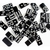 Bucher&Rossini Dominoes Set Double 6 - Classic Black Domino's Game
